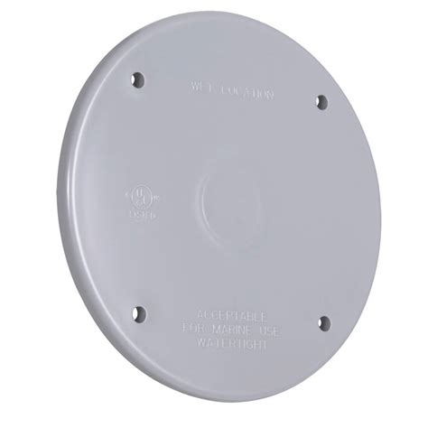 cover plate round electrical box|5 inch round outlet cover.